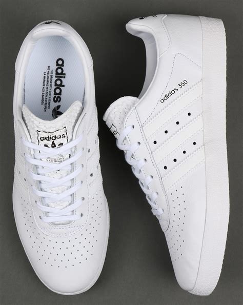 adidas white leather sneakers